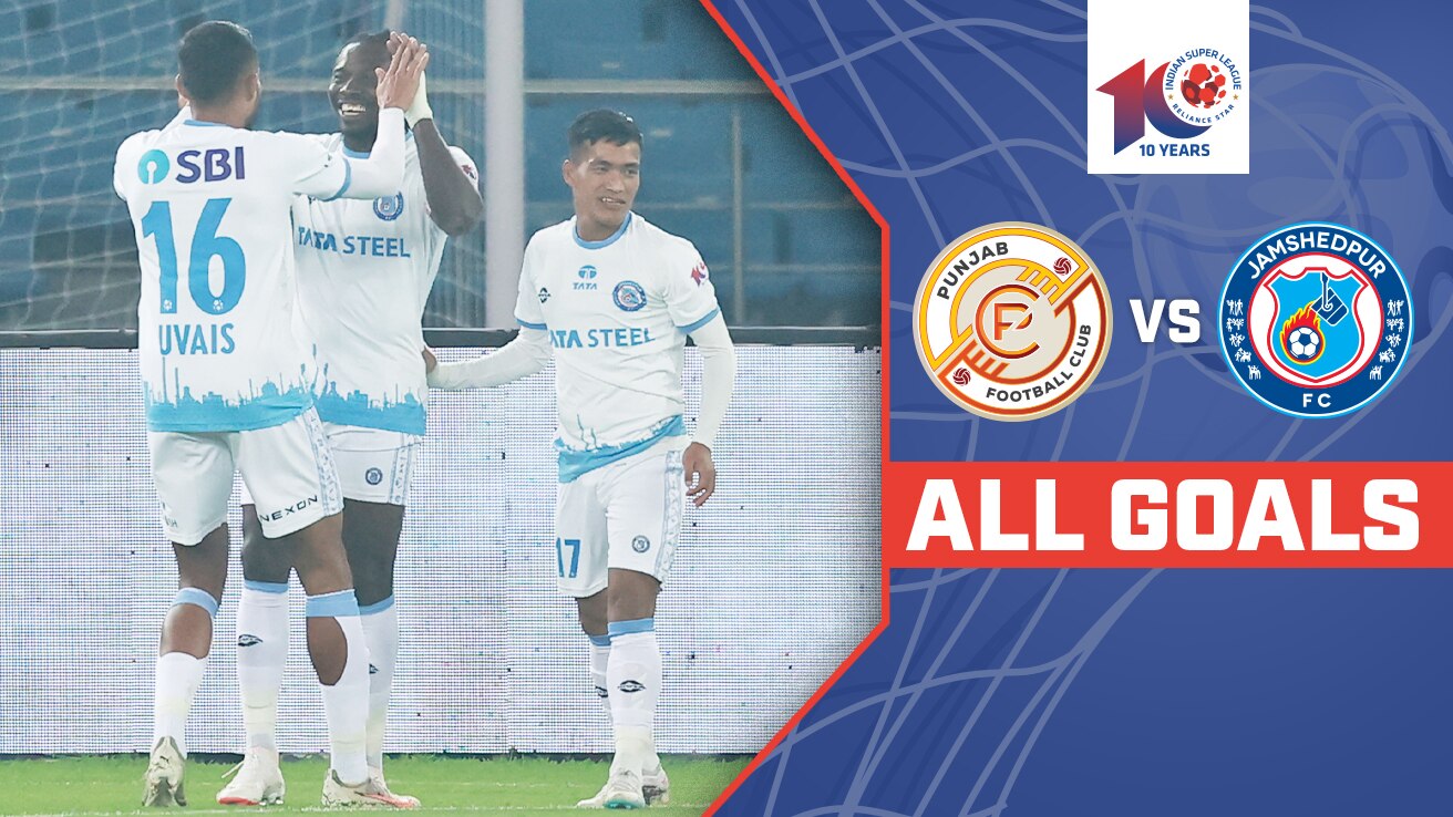 Watch Punjab FC Vs Jamshedpur FC All Goals Video Online HD On JioCinema