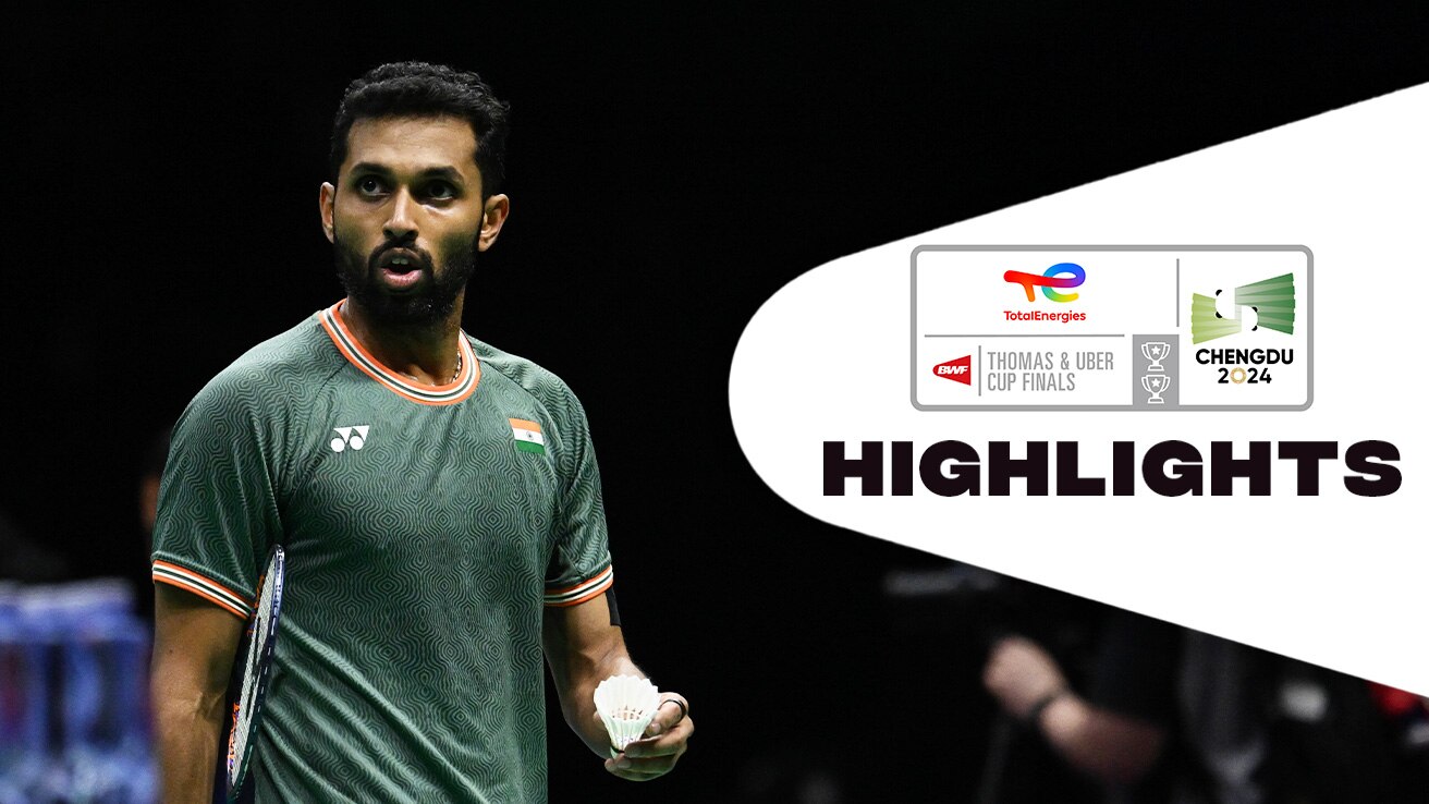 Watch BWF Thomas And Uber Cup Finals Shi Yu Qi Vs Prannoy