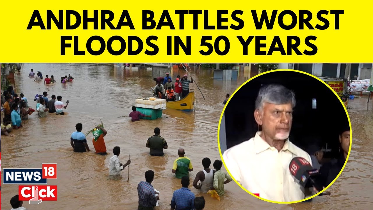 Watch Andhra Pradesh Floods Andhra Pradesh Cm N Chandrababu