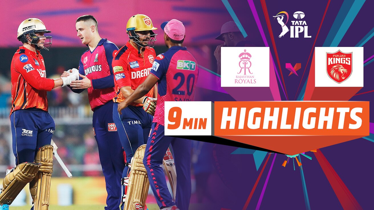 Watch Rr Vs Pbks Short Highlights Video Online Hd On Jiocinema