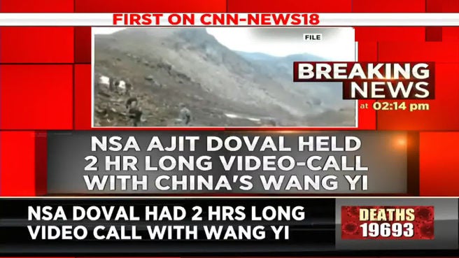 Watch NSA Ajit Doval Held A Two Hour Long Video Conference With China S