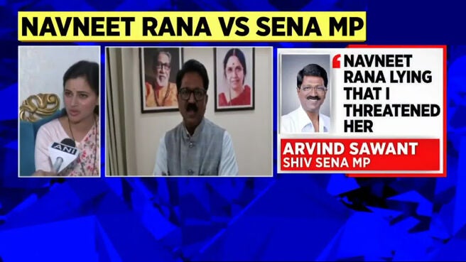 Watch Navneet Rana Files Police Complaint Against Arvind Sawant News On