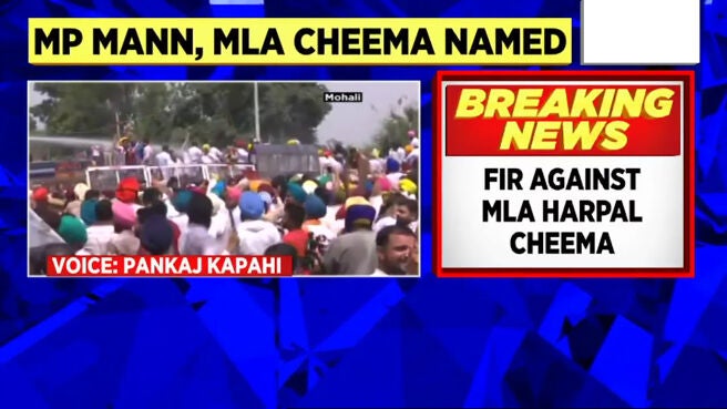 Watch Punjab Power Cut FIR Lodged Against AAP MP Bhagwant Mann And MLA