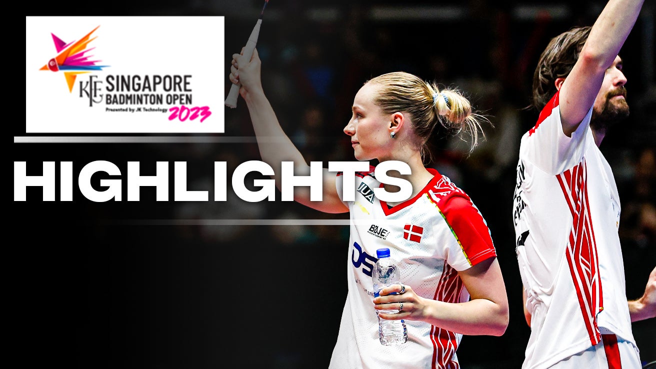 Watch BWF Singapore Open Boje Christiansen Progress To Final Video