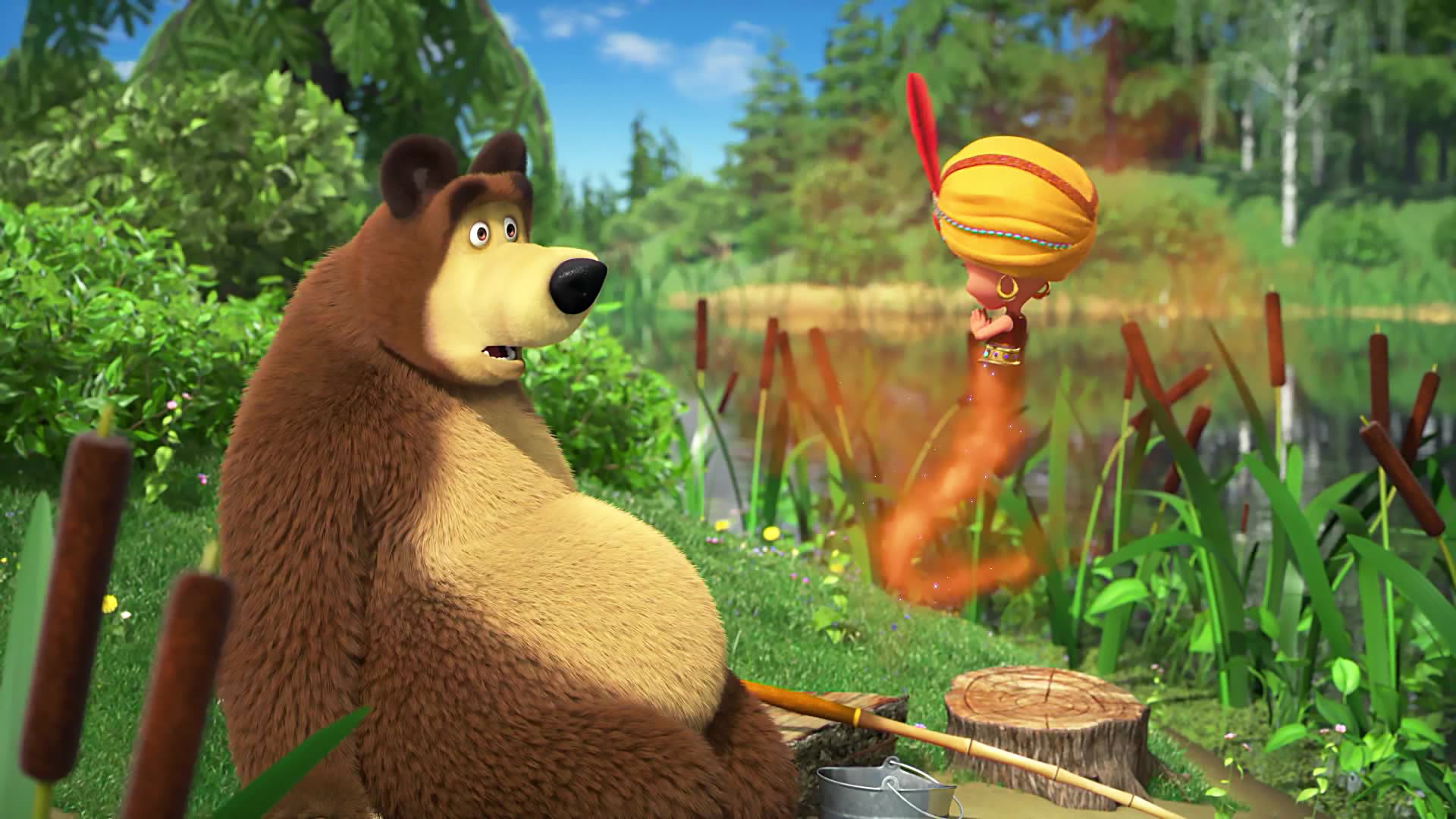 Watch Masha And The Bear Season Episode Tales From The East