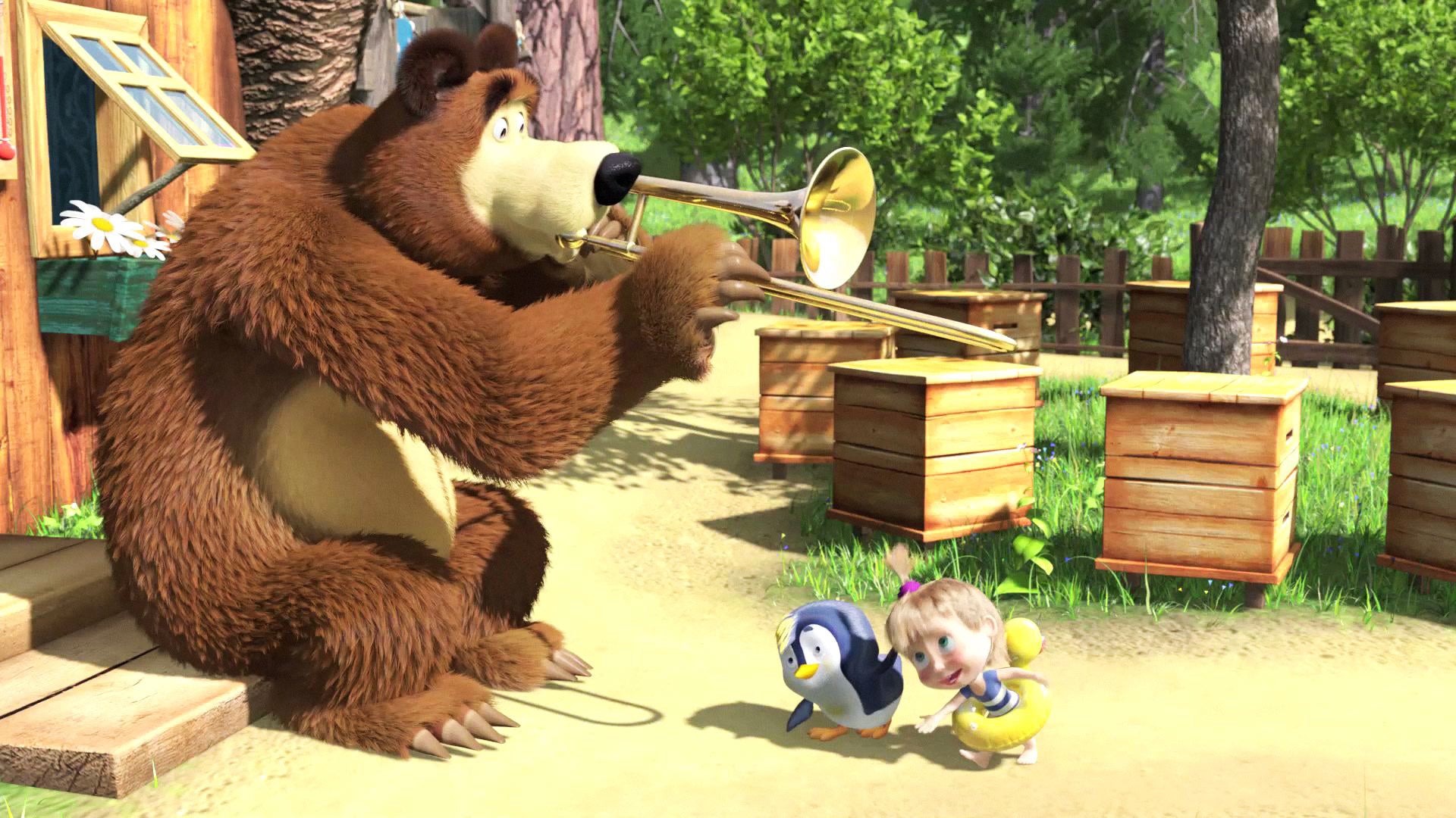 Watch Masha And The Bear Season Episode The Foundling Watch