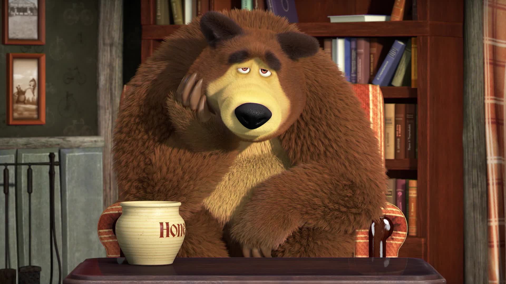 Watch Masha And The Bear Season Episode Honey Day Watch Full