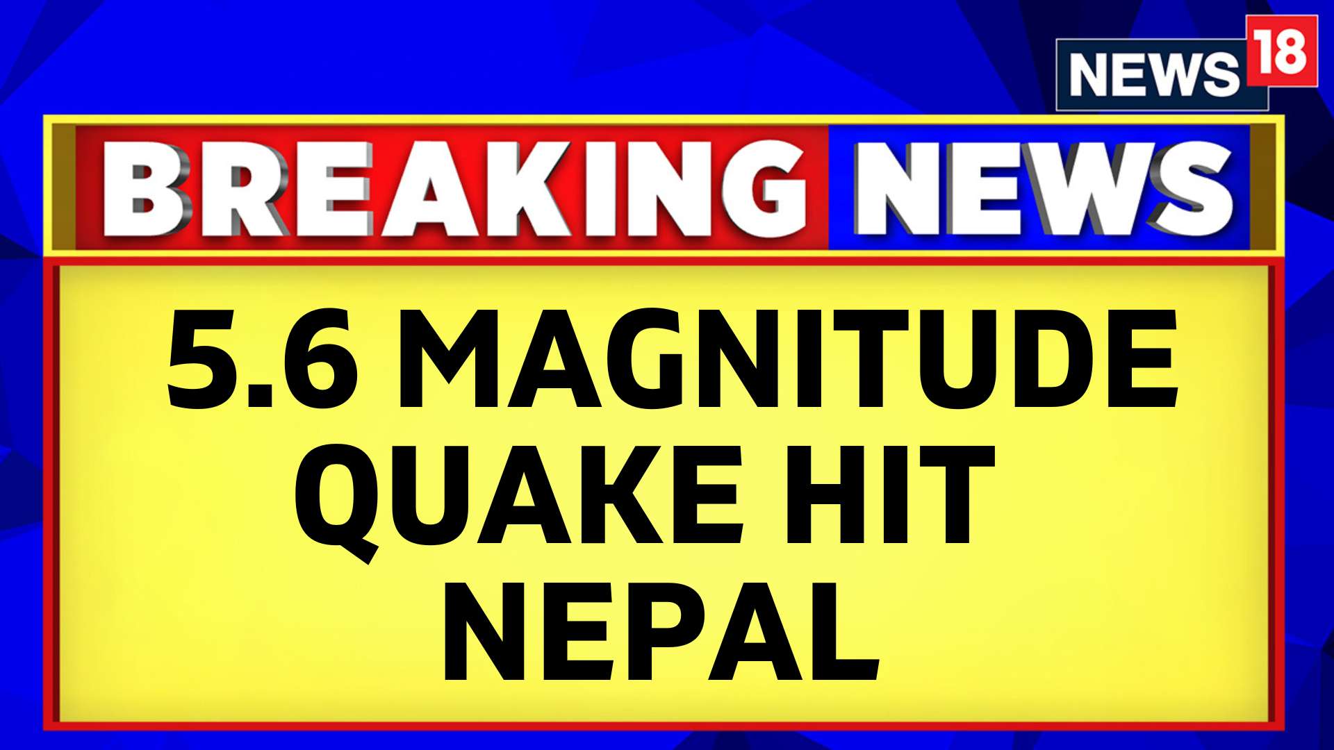 Watch Magnitude Earthquake Hits Nepal Tremors Felt In Delhi Ncr