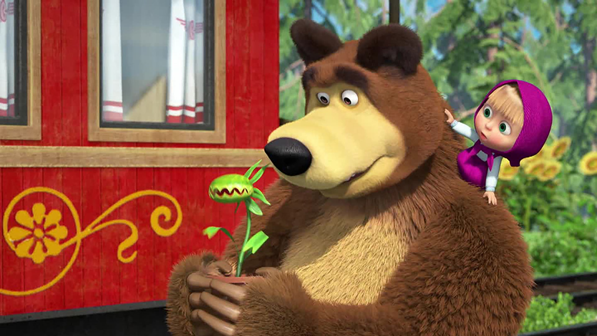 Watch Masha And The Bear Season Episode Paudhe Ka Khana Hai