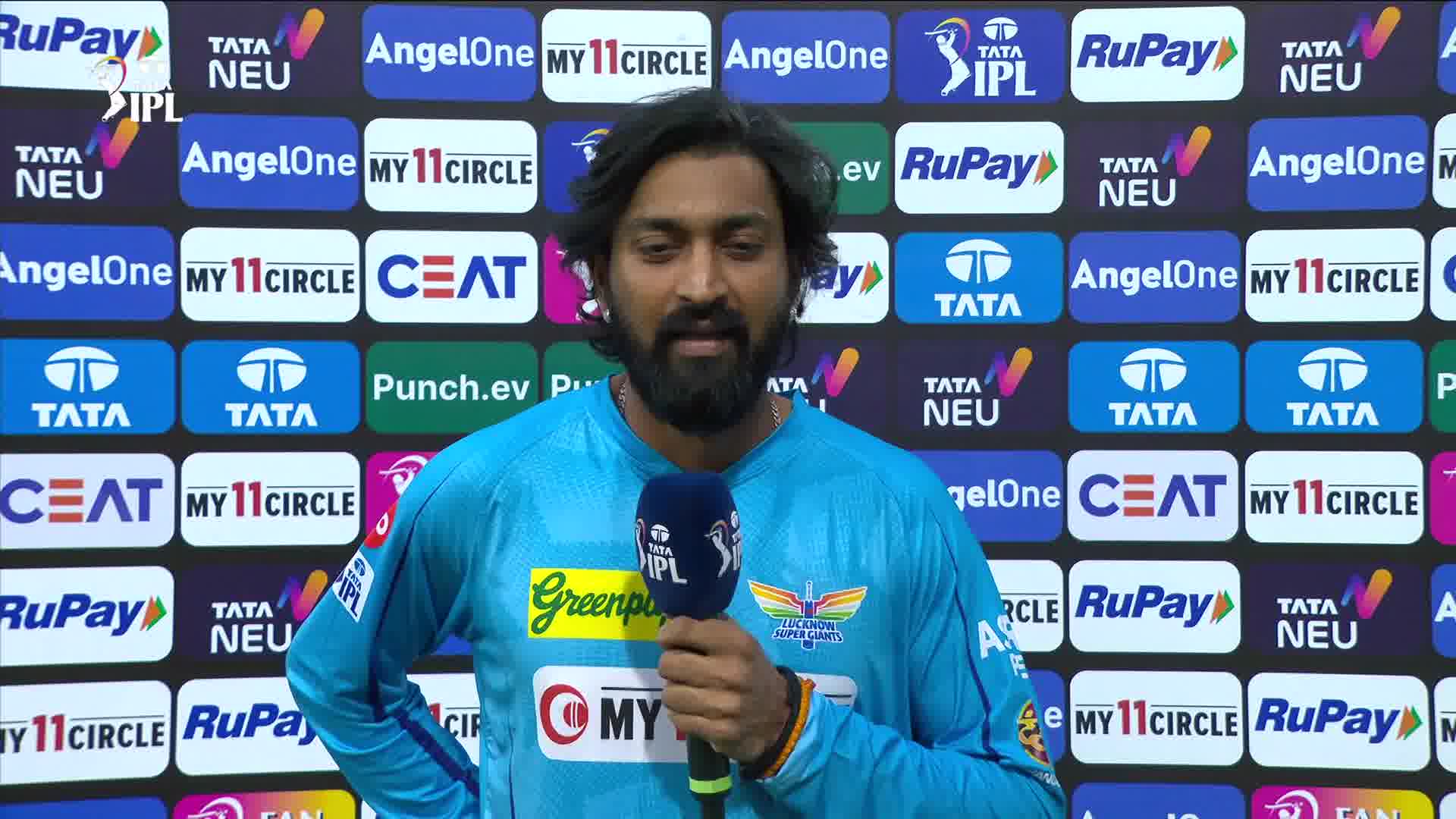 Watch Lsg Vs Gt Pre Match Interview Krunal Pandya Video Online Hd