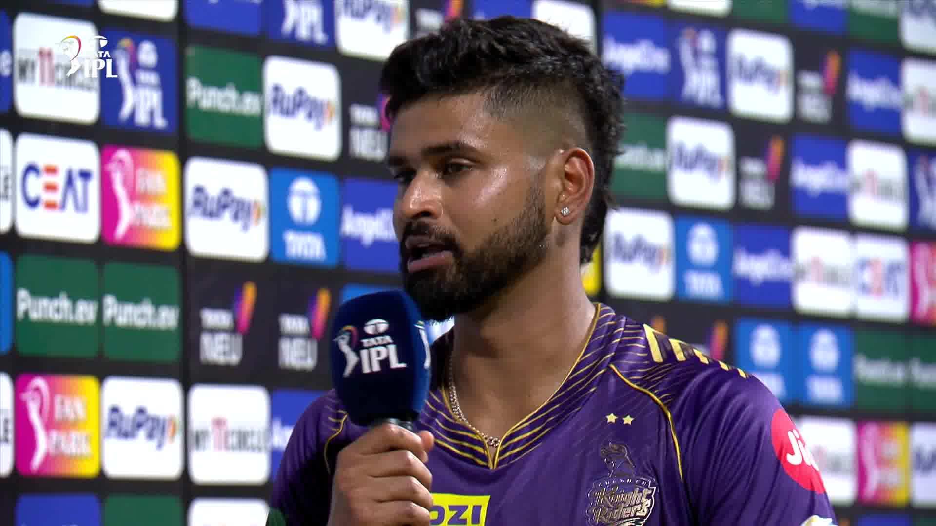 Watch KKR Vs LSG Post Match Interview Shreyas Iyer Video Online HD