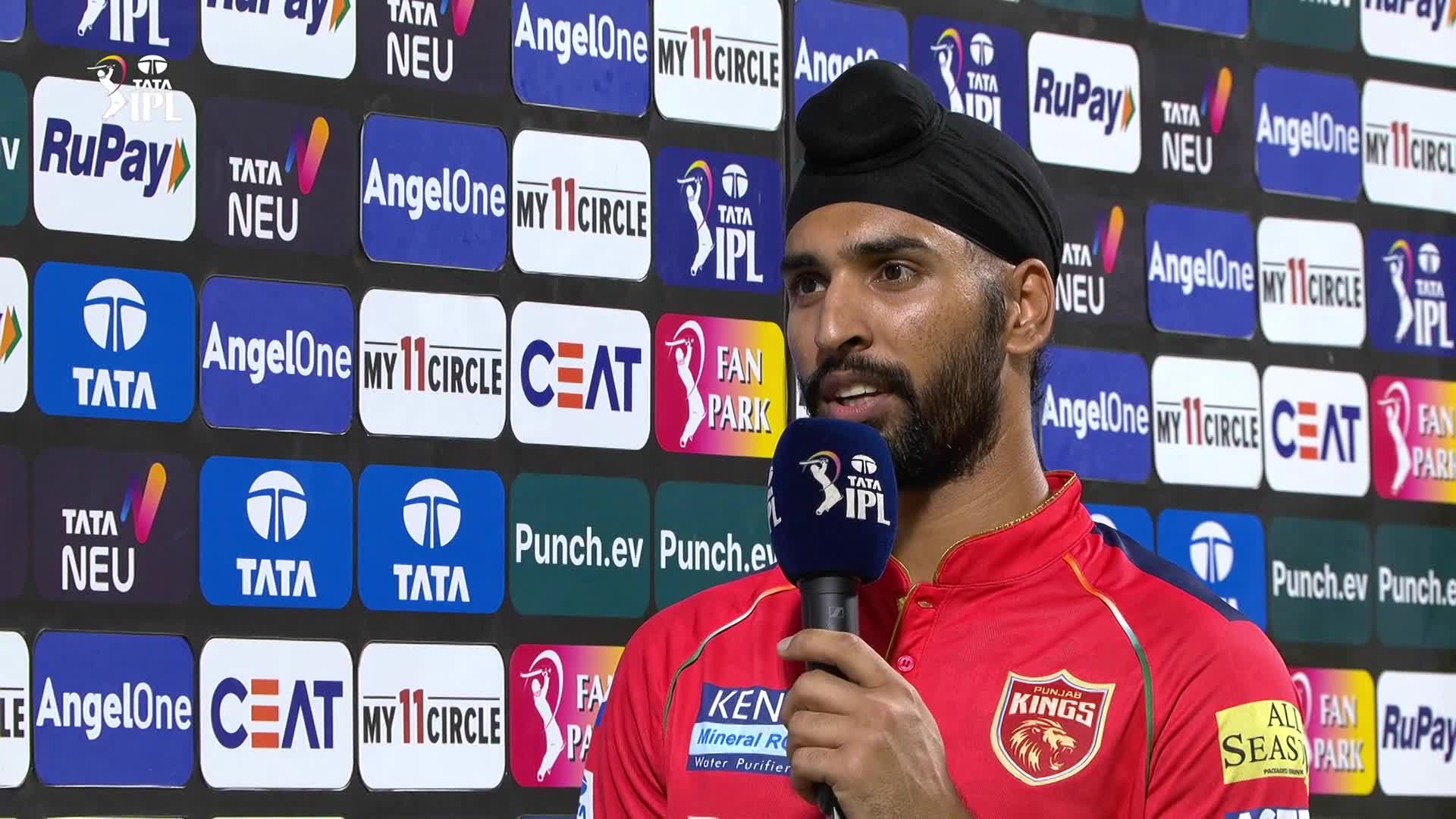 Watch CSK Vs PBKS Post Match Interview Harpreet Brar Video Online