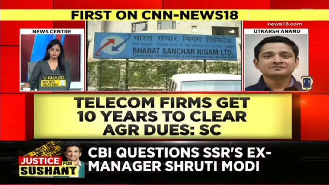 Watch SC Gives Telecom Firms 10 Years To Clear AGR Dues Extends Time