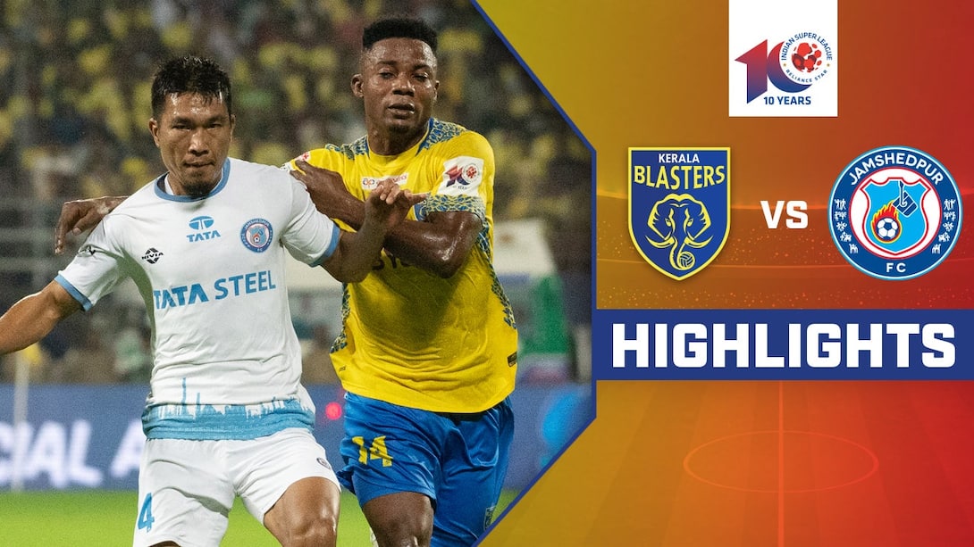 Watch Kerala Blasters Fc Vs Jamshedpur Fc Highlights Video Online Hd