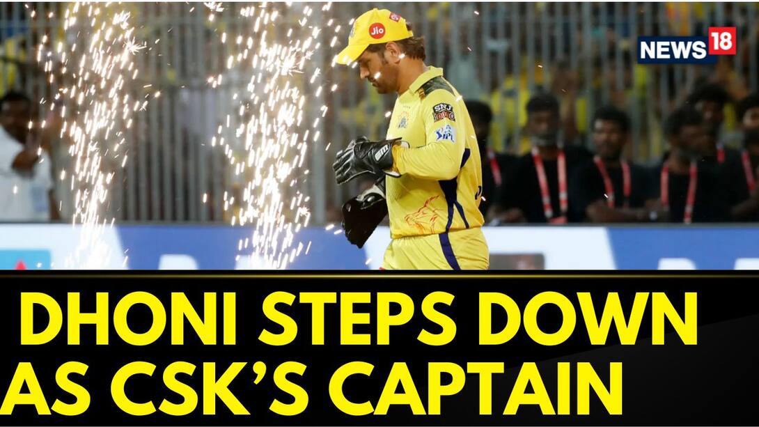 Watch Mahendra Singh Dhoni Steps Down As Captain Of Csk Ruturaj