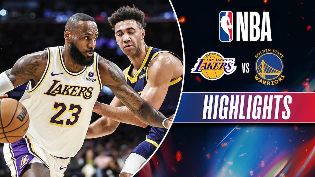 Watch Los Angeles Lakers Vs Golden State Warriors Highlights Video