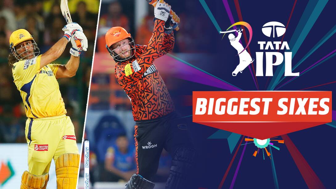 Watch TATA IPL 2024 Top 10 Biggest Sixes Video Online HD On JioCinema