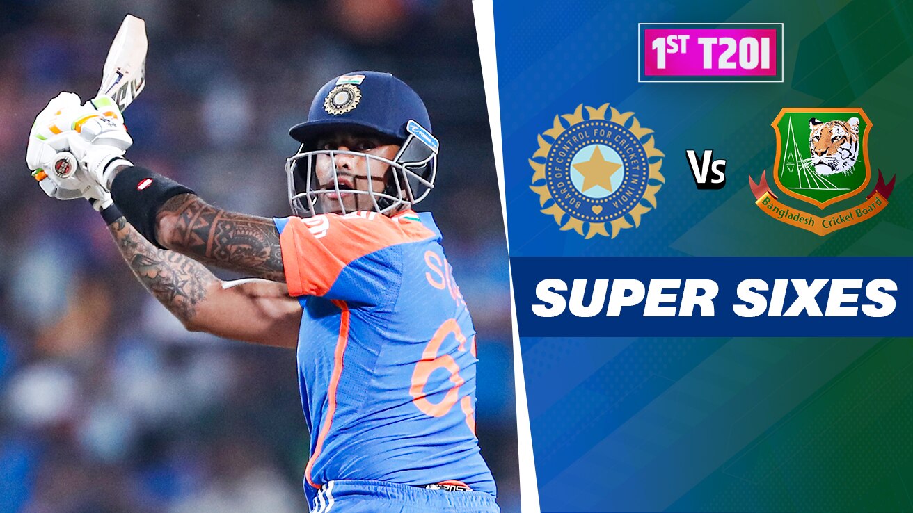 Watch India Vs Bangladesh 1st T20I India Super 6s Video Online HD