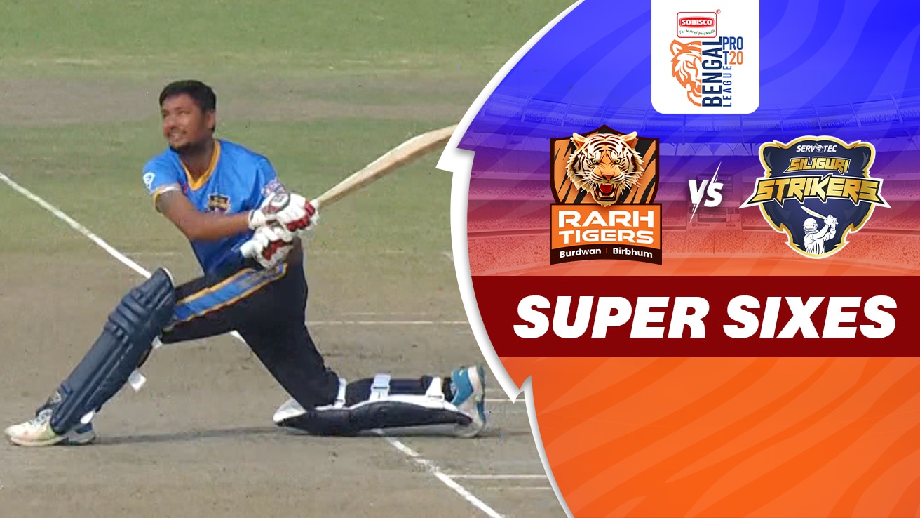 Watch Shrachi Rarh Tigers Vs Servotec Siliguri Strikers Super 6s