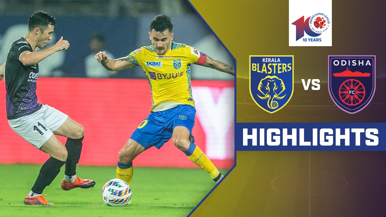 Watch Kerala Blasters Fc Vs Odisha Fc Highlights Video Online Hd On