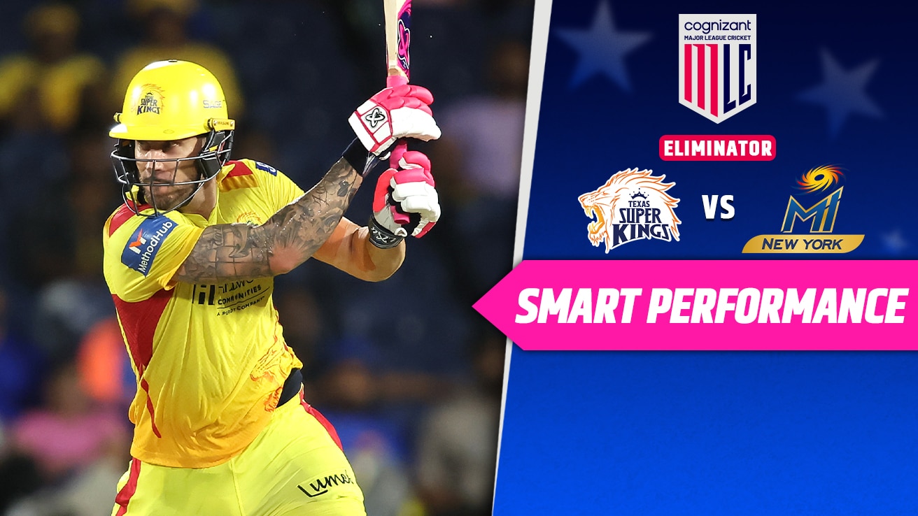 Watch Eliminator Texas Super Kings Vs MI New York Smart Perfomance