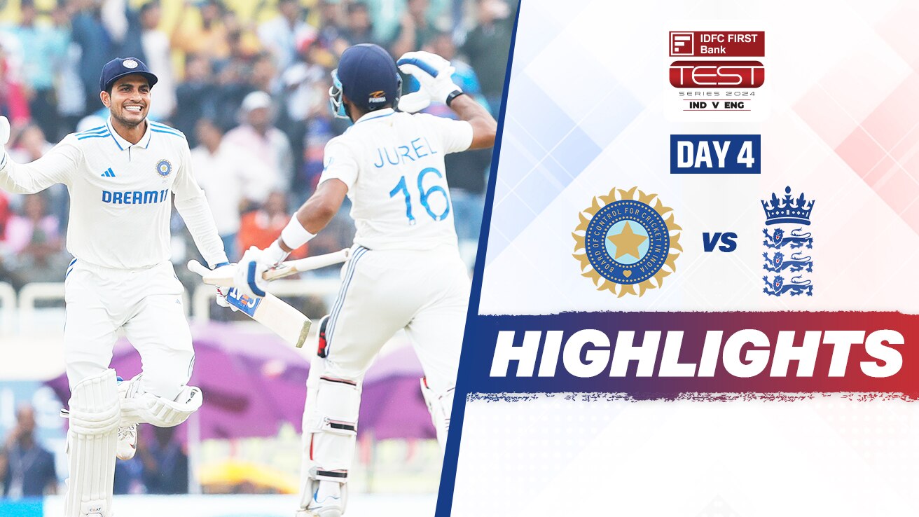 Watch India Vs England 4th Test Day 4 Highlights Video Online HD