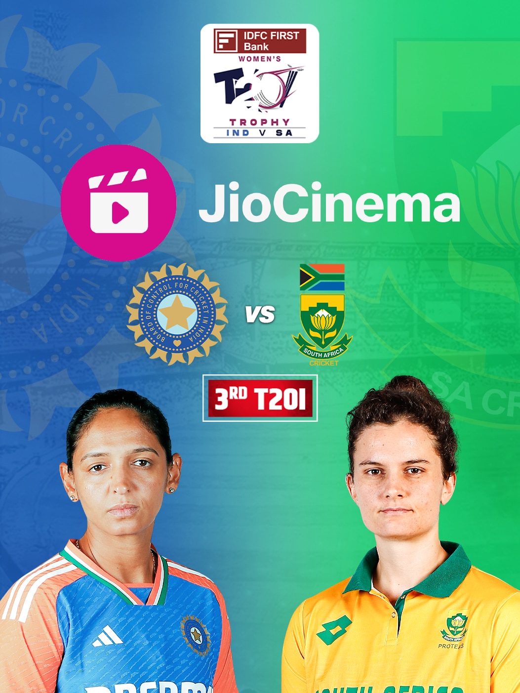 India Women Vs South-Africa Women - 3rd T20