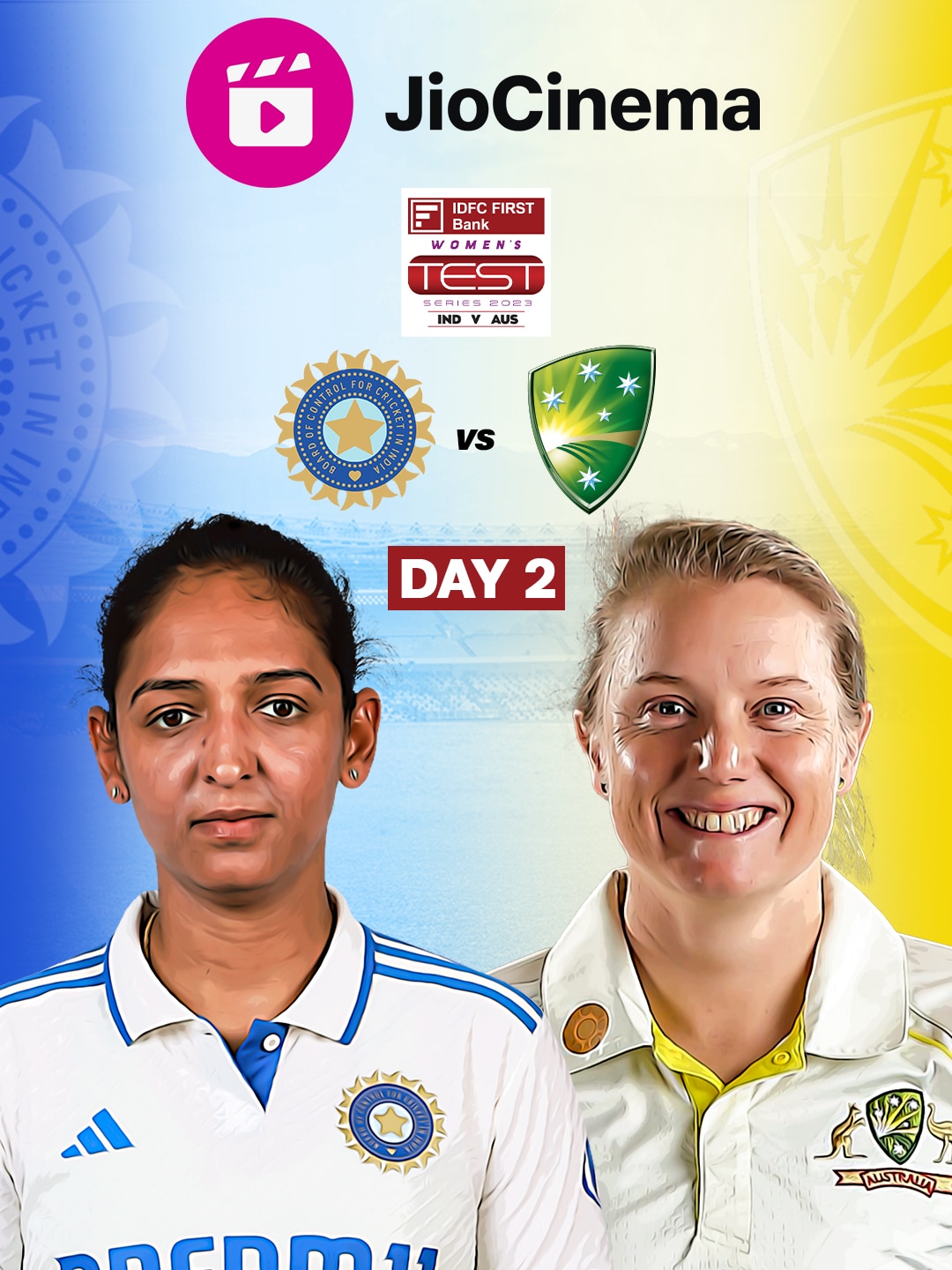 IDFC FIRST Bank Women's Test 2023 India vs Australia