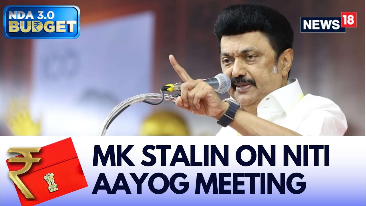 Watch NITI Aayog Meeting | Boycotting Is A Sign Of Protest: MK Stalin ...