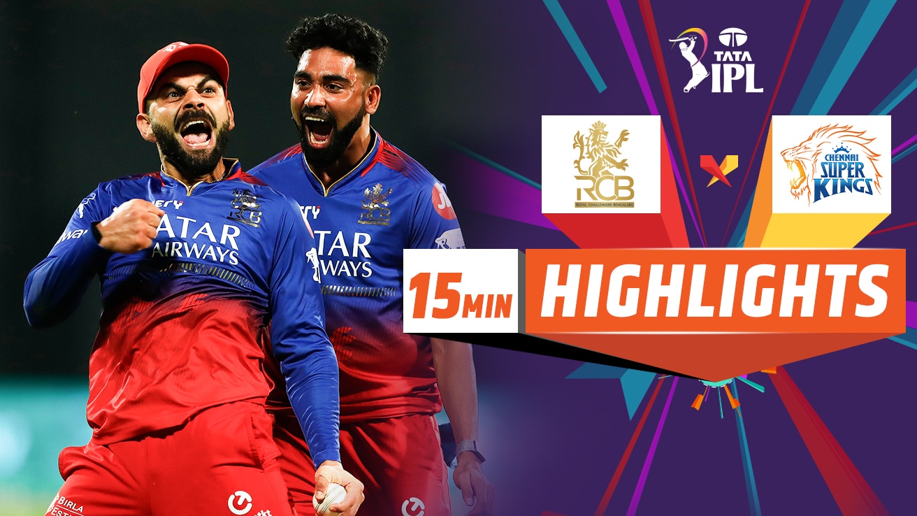 Watch RCB Vs CSK - Highlights Video Online(HD) On JioCinema