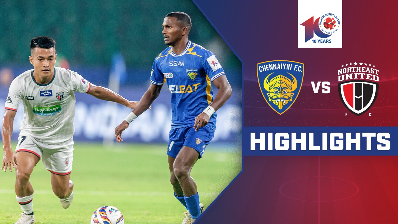 Watch Chennaiyin FC Vs NorthEast United FC - Highlights Video Online(HD ...