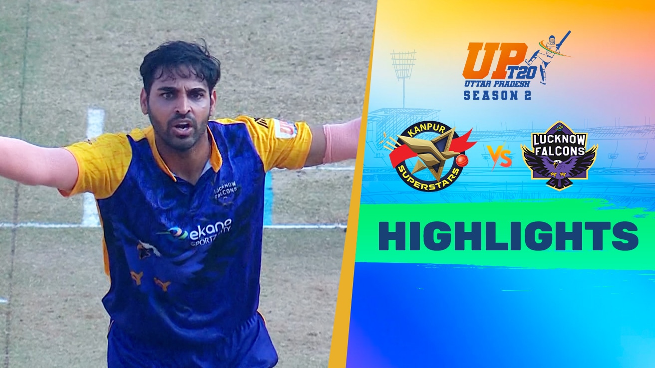 Kanpur Superstars Vs Lucknow Falcons - Highlights Video Online(HD) On JioCinema