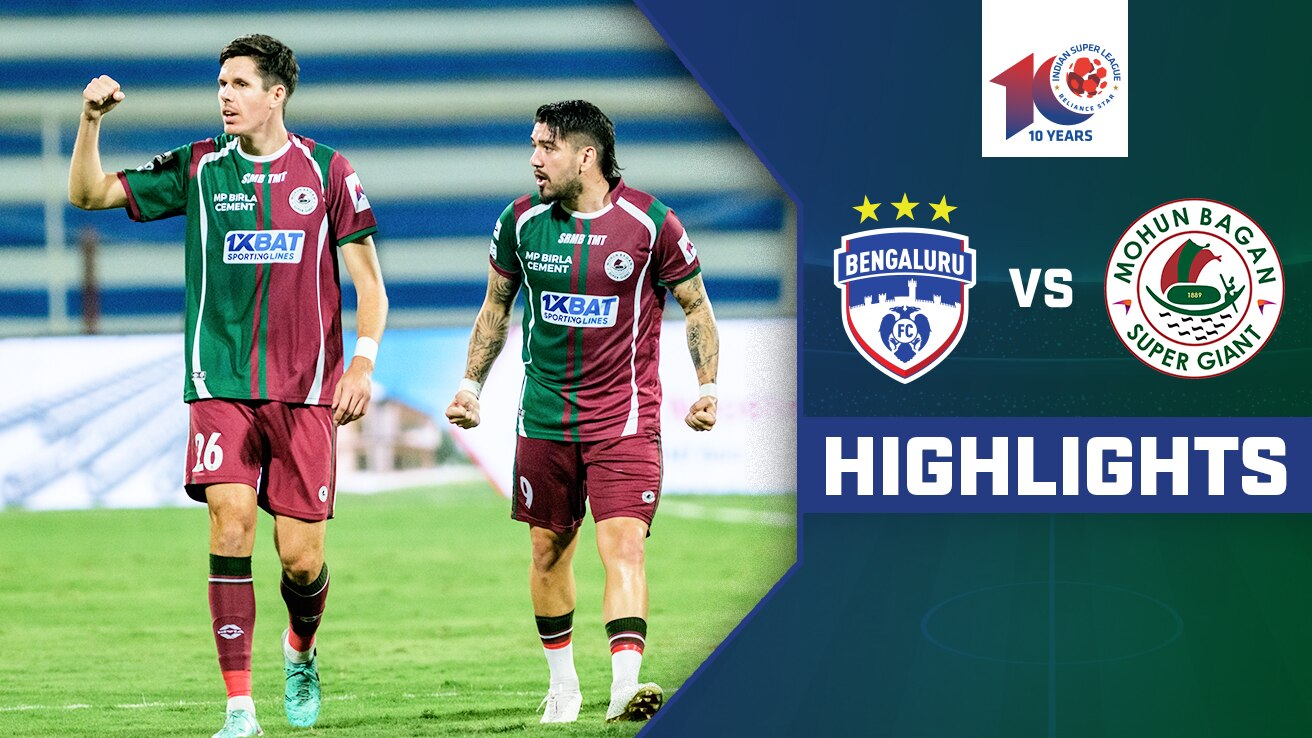 Watch Bengaluru FC Vs Mohun Bagan Super Giant - Highlights Video Online ...