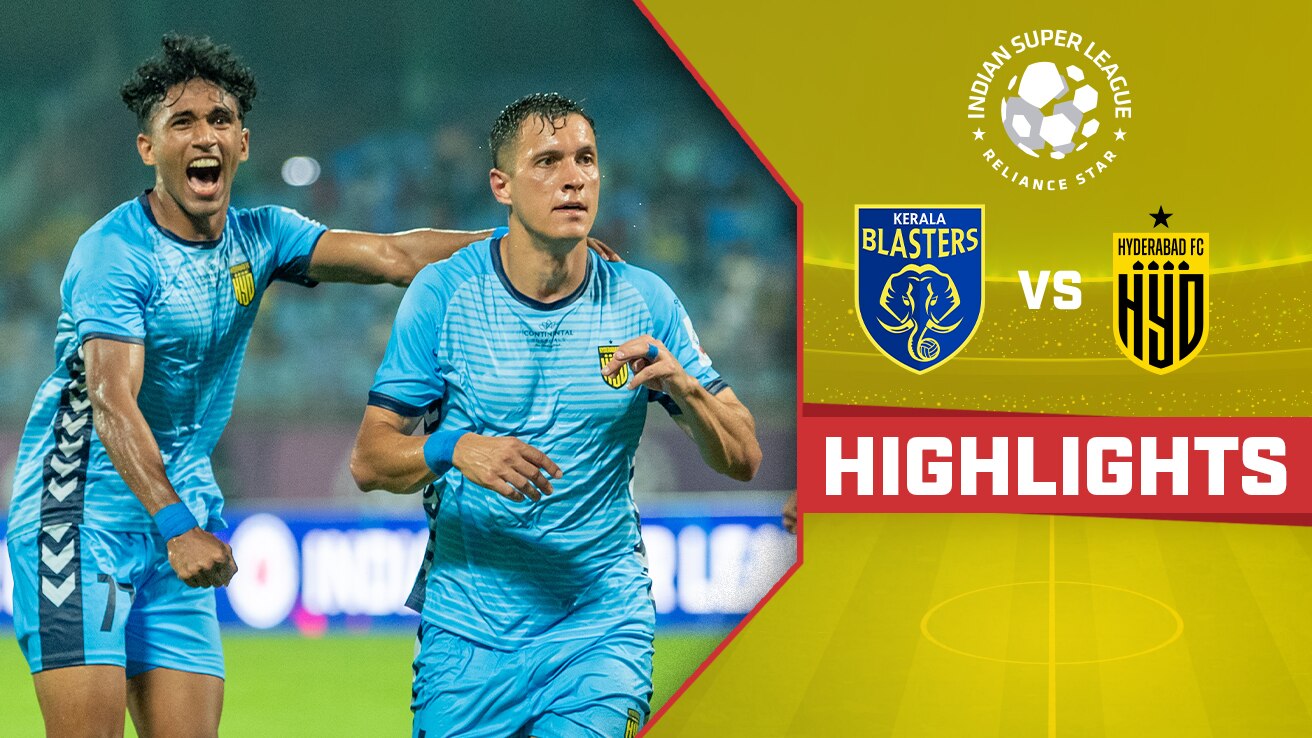 Watch Kerala Blasters FC Vs Hyderabad FC - Highlights Video Online(HD