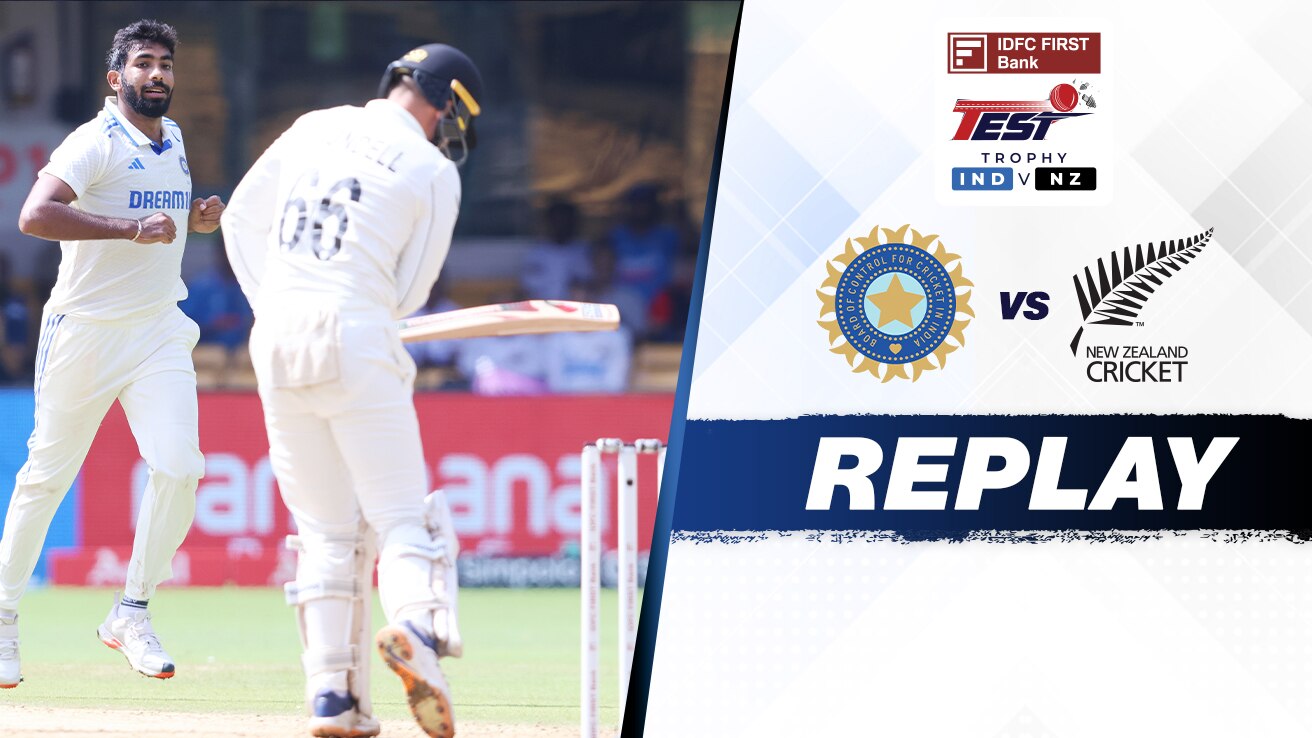 Watch India Vs New Zealand 1st Test Day 3 Replay Video Online(HD