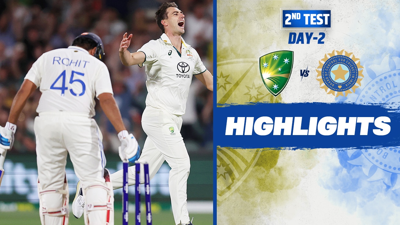 Watch Australia Vs India - Border Gavaskar Trophy - 2nd Test - Day 2 ...