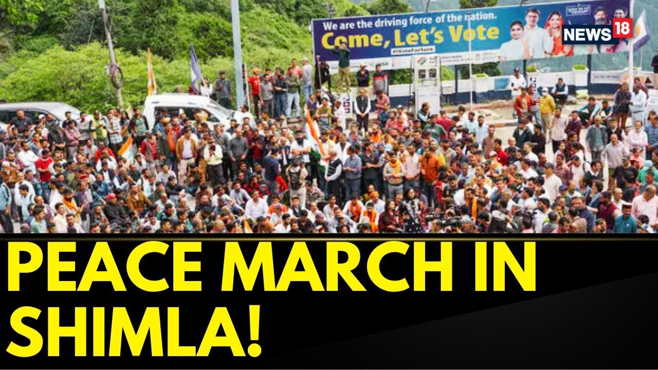 Watch Shimla Mosque Controversy: Civil Society Organizes Peace March ...