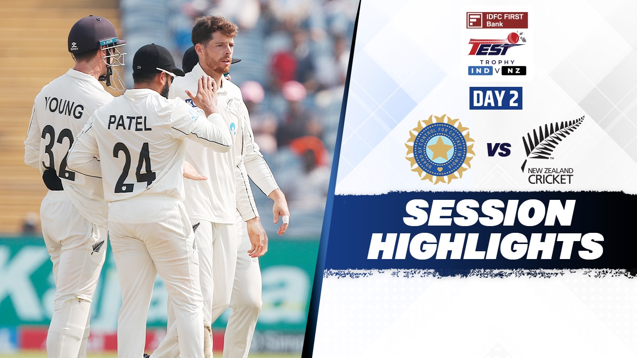 india vs new zealand highlights day 2