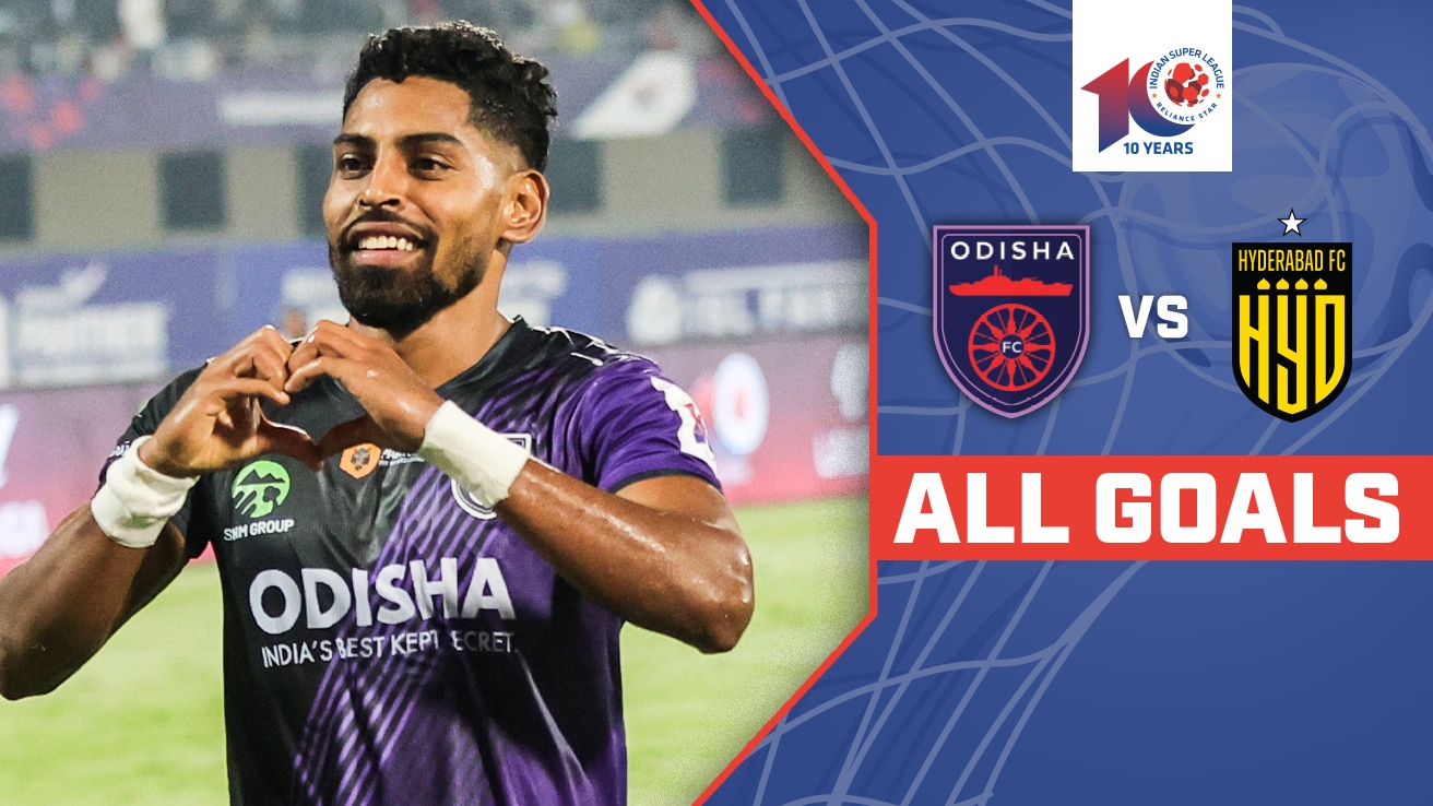 Watch Odisha FC Vs Hyderabad FC - All Goals Video Online(HD) On JioCinema