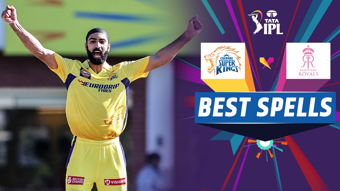 Watch CSK Vs RR - Simarjeet's 3/26 Vs RR Video Online(HD) On JioCinema