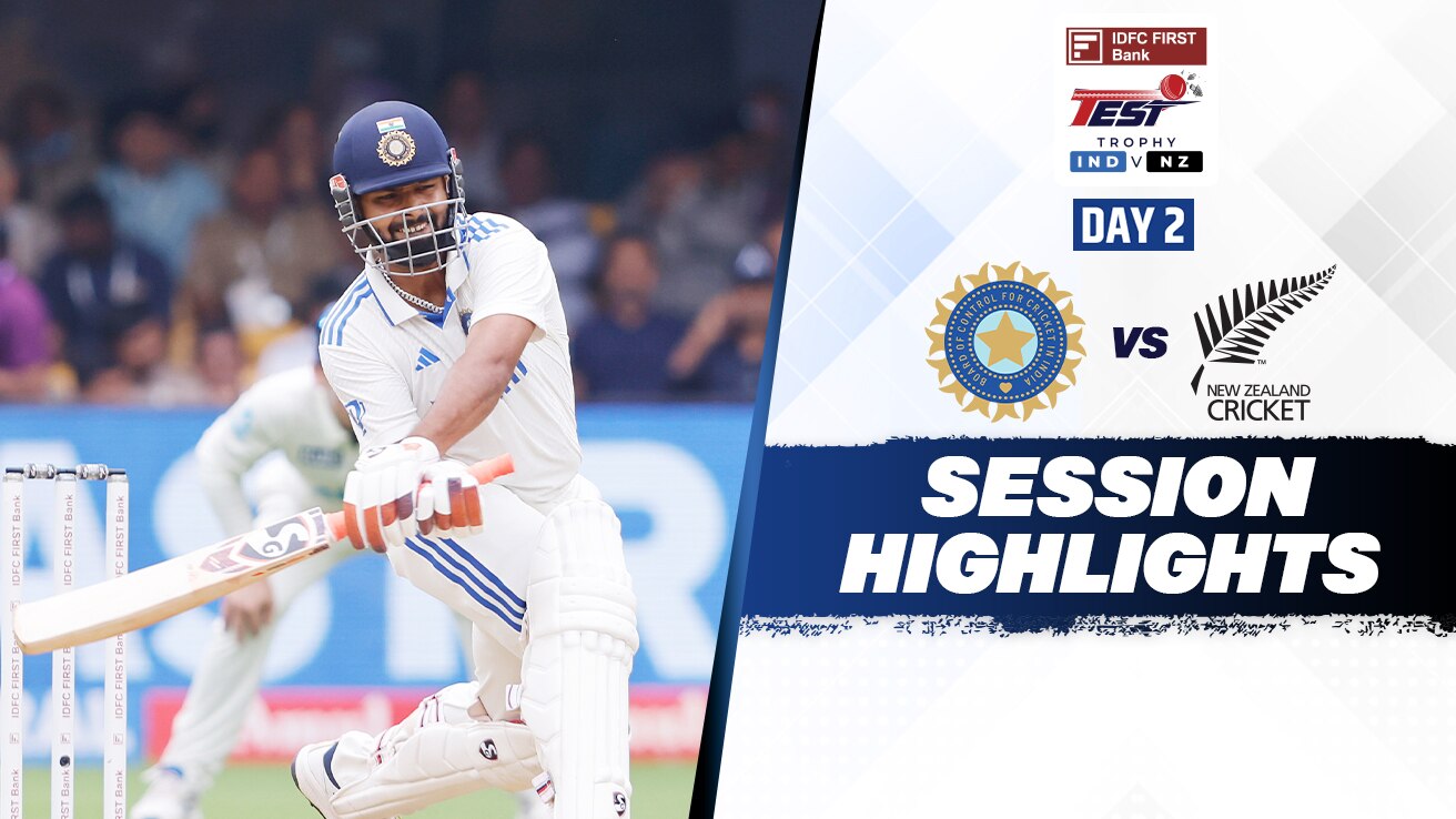 Watch India Vs New Zealand 1st Test Day 2 1st Session Highlights