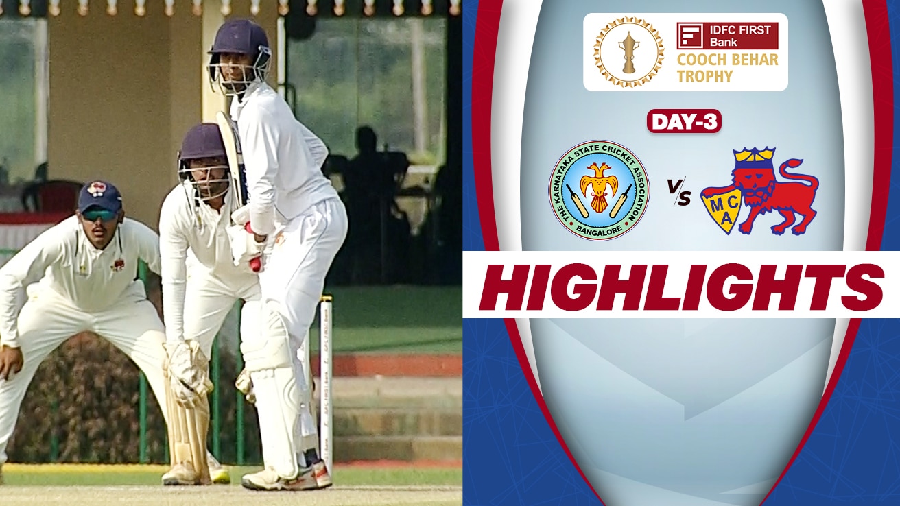 Watch Karnataka Vs Mumbai - Day 3 Highlights Video Online(HD) On JioCinema