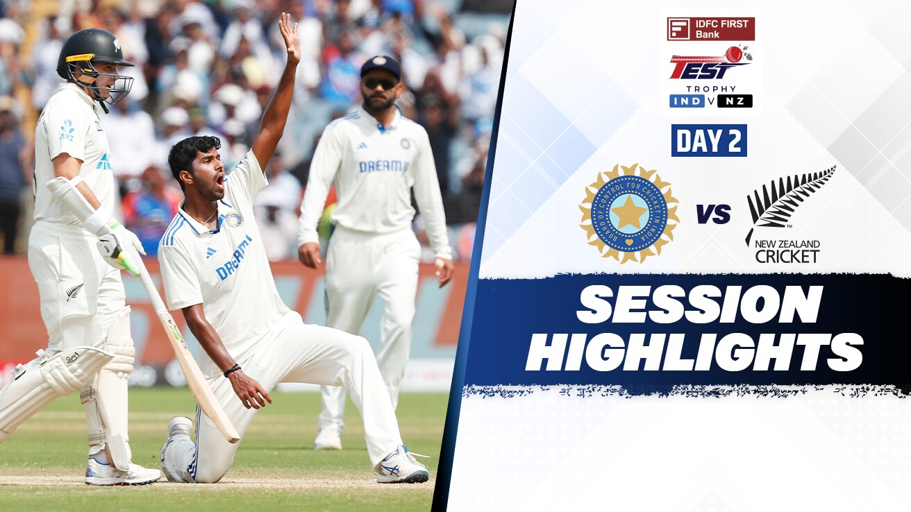 Watch India Vs New Zealand - 2nd Test - Day 2 - 2nd Session Highlights ...