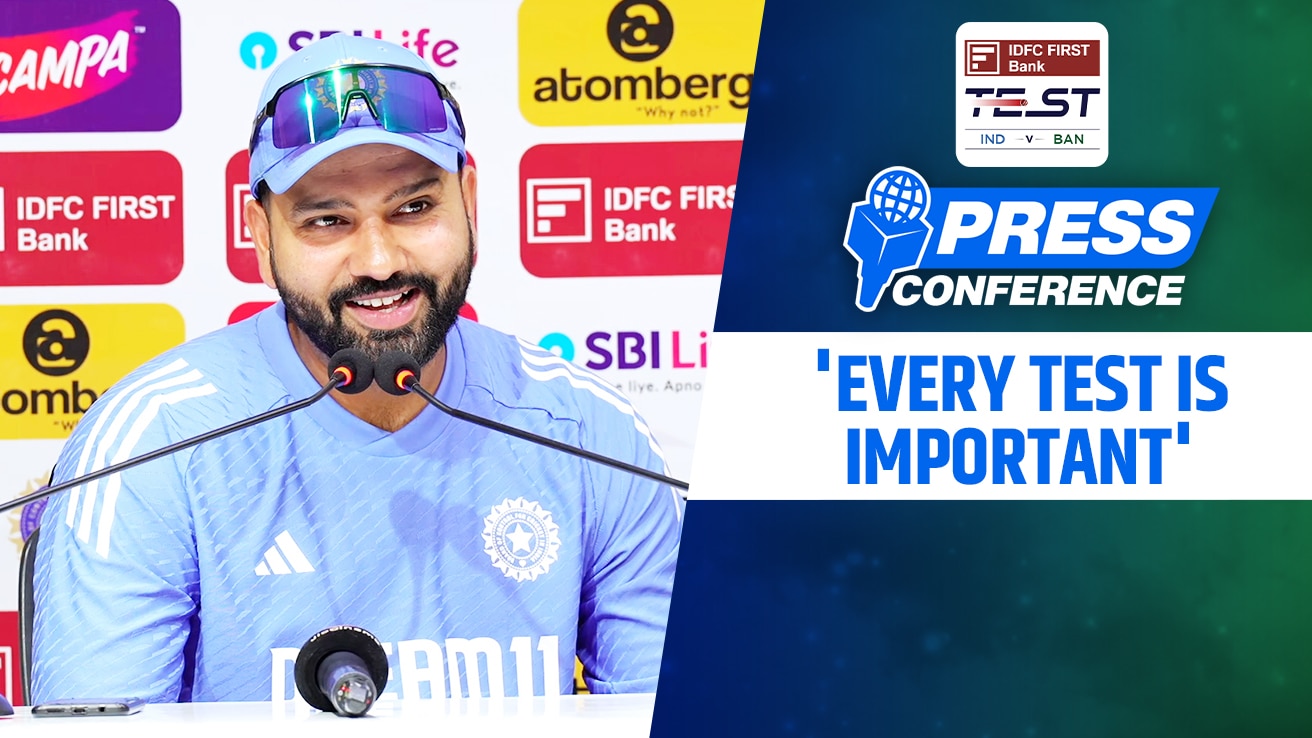 Watch India Vs Bangladesh Tests Rohit Sharma Press Conference Video Online HD On JioCinema