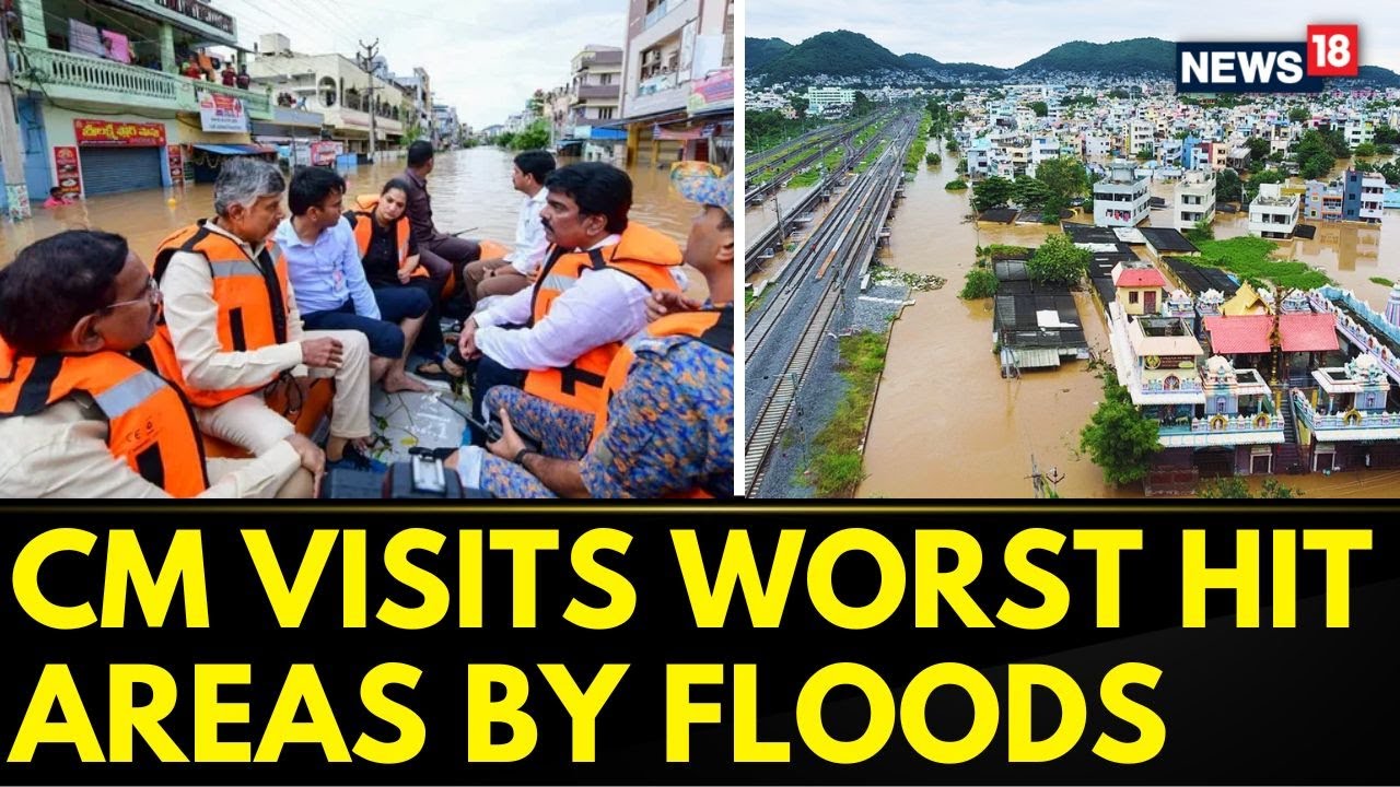 Watch Andhra Pradesh Cm Chandrababu Naidu Visits Worst Hit Areas By ...