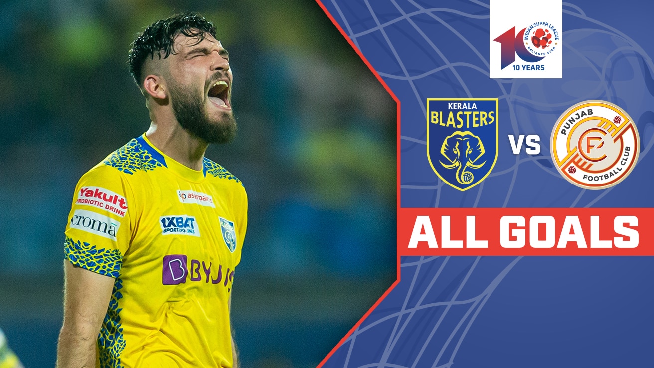 Watch Kerala Blasters FC Vs Punjab FC - All Goals Video Online(HD) On ...