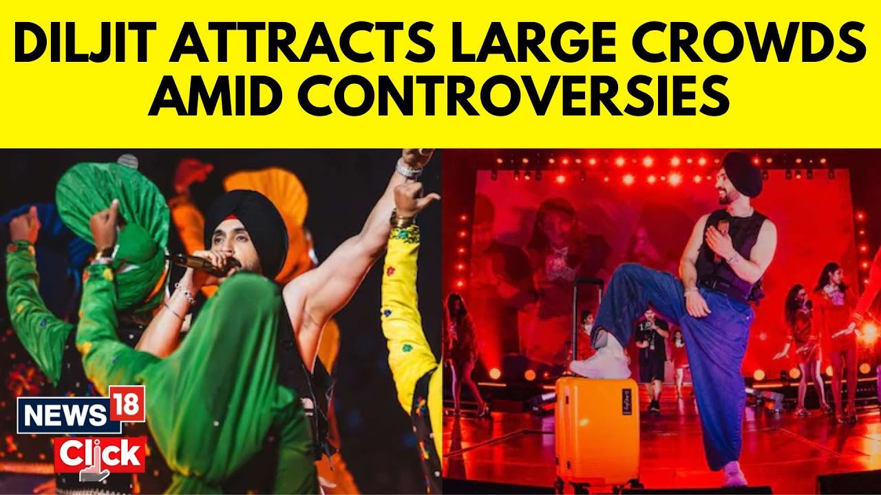 Watch Diljit Dosanjh Kicked Off Indian Part Of Dil-luminati Tour In ...