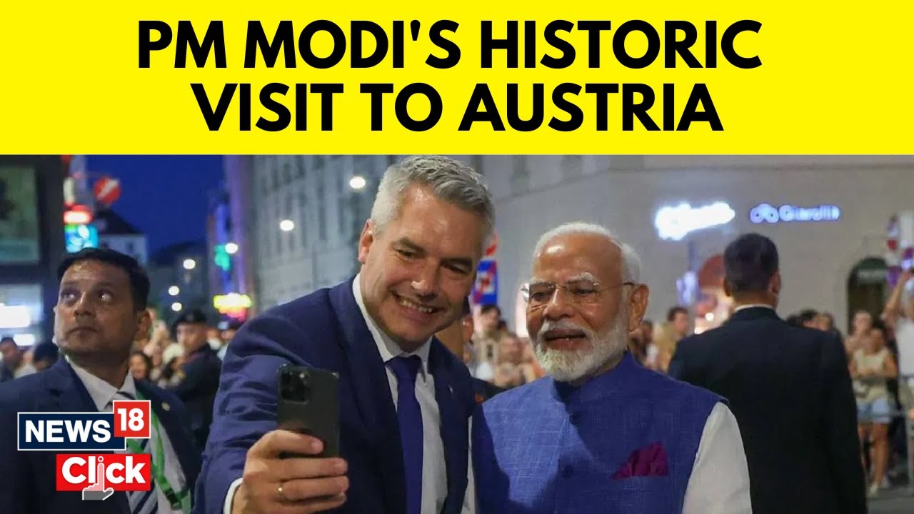 Watch Pm Modi In Austria Pm Modi Arrived In Austria From Moscow On A