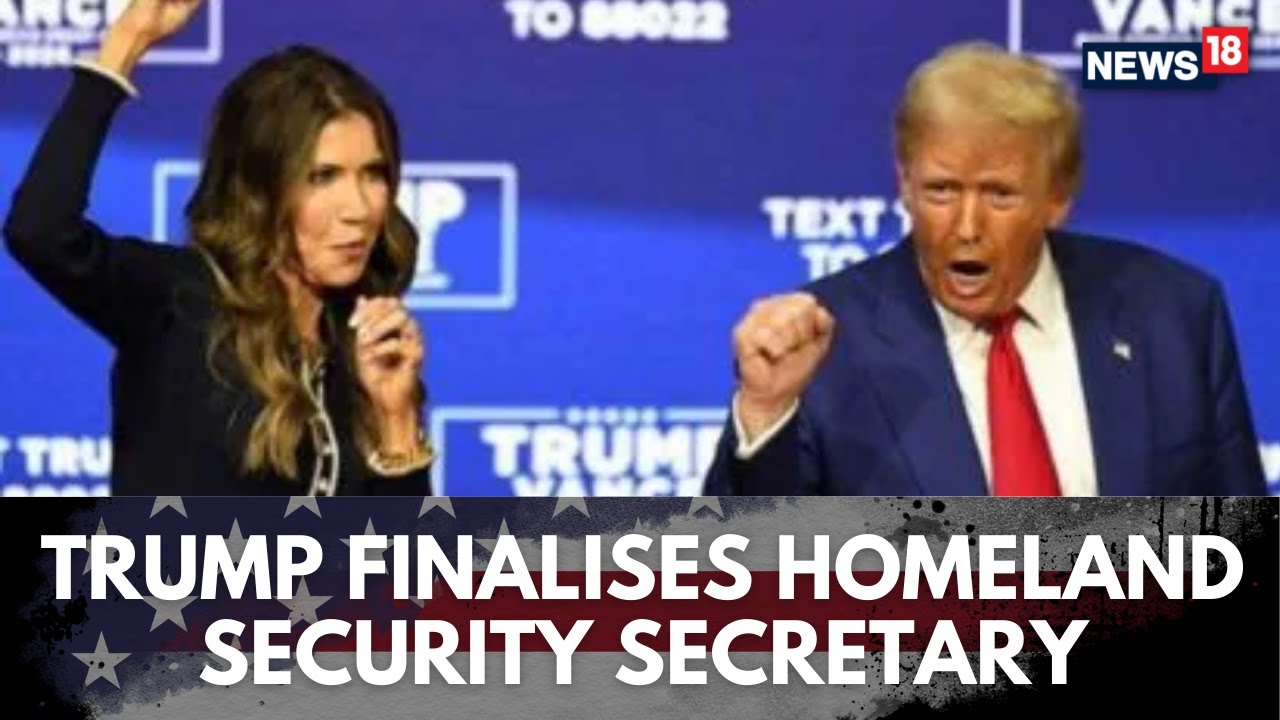 Watch President-Elect Donald Trump Picks Kristi Noem To Serve As His ...