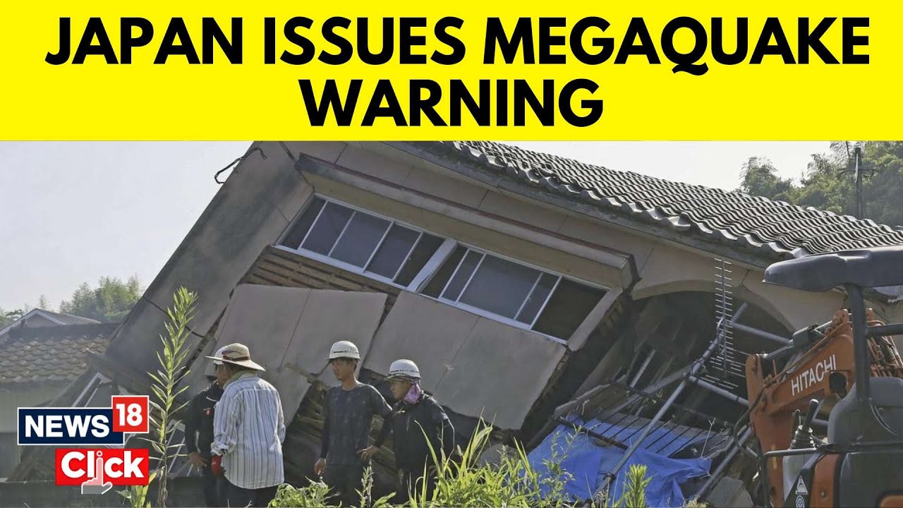 Watch Earthquake In Japan News Japan Issues First Ever ‘megaquake Warning Japan Earthquake 4064